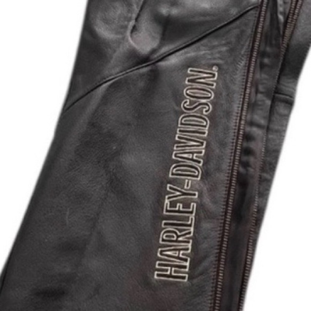 Harley-Davidson Black Riding Chaps size XS